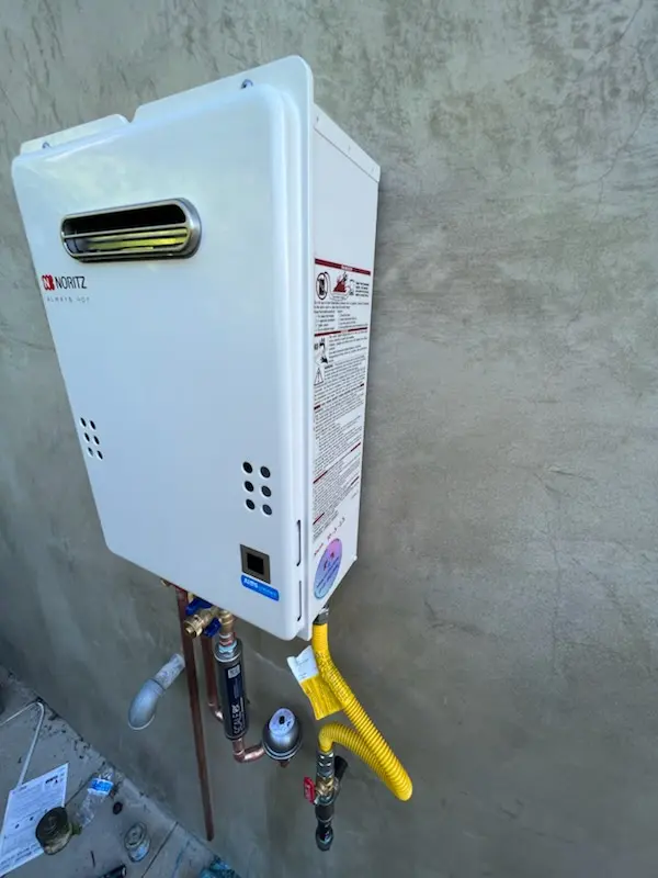 Tankless water heater installation for George Mason homes